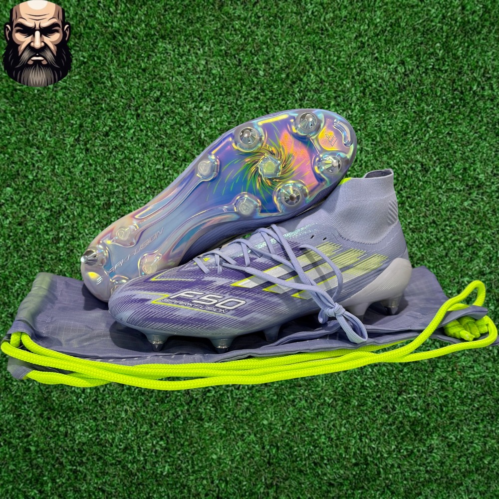 adidas F50 Sparkfusion Elite Mid SG Purple JH7652 Women's Size 10